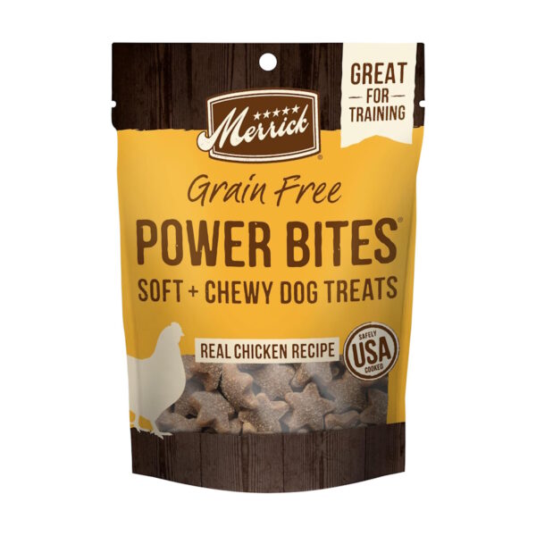 Merrick Power Bites Natural Gluten Free - Dog Treats