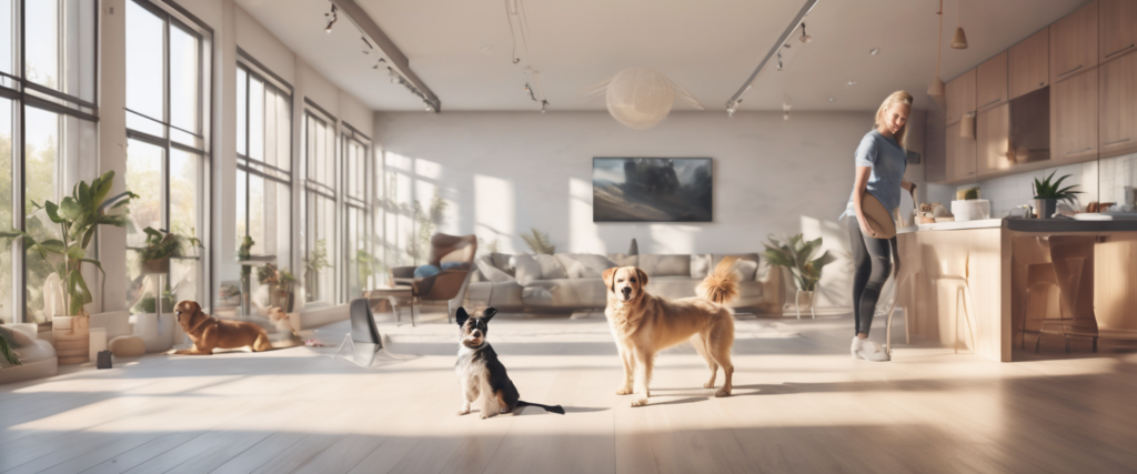 Illustration for dog training