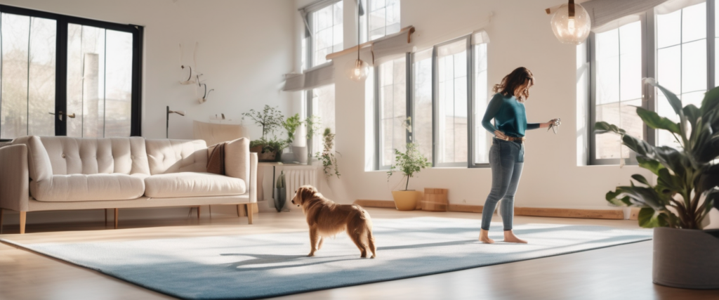 Illustration for dog training